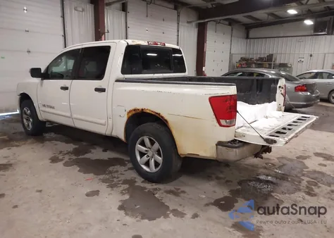 2008 Nissan Titan Pro-4X/Se из США, поврежденный, VIN 1N6AA07C08N341332